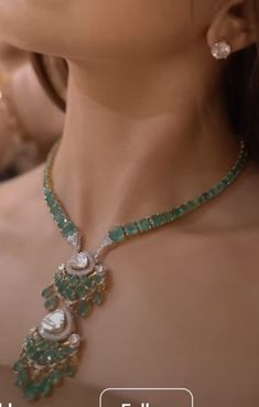 Latest Jewellery Designs 2024, Fusion Jewellery Design, Gold Neckles, Jewellery Choker, Pista Green, Neck Pieces Jewelry, Gold Bangles For Women, Choker Necklace Designs, Diamond Bracelet Design