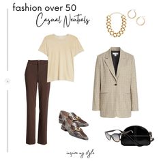 How to Wear Neutral Clothing Colors: Five Best Tips for Women Fashion After 50, Neutrals Outfit, Outfits Neutral, Kawaii Clothes Goth, Neutral Dress