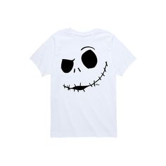 Add a spooky addition to their outfit with this Disney's The Nightmare Before Christmas Boys Jacks Face Tee. ©Disney FEATURES Crewneck Short sleevesFABRIC & CARE Cotton, polyester Machine wash Imported Size: Medium. Color: White. Gender: male. Age Group: kids. Pattern: Graphic. Boys Christmas, Nightmare Before, Nightmare Before Christmas, Before Christmas, Graphic Tees, Solid Color, Disney