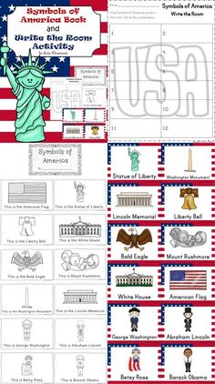 the american flag and symbols worksheet