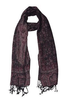 •Regal Fusion Paisley Jacquard Scarf.•It's an overflowing fountain of style.•Effortlessly shape-shifts into a chic shawl.•Watch it transform into a chic shawl in seconds.•The ultimate fun and fashion statement, guaranteed to turn heads. Paisley Scarf, Paisley Scarves, Fashion Statement, Shawl, Paisley, Turn Ons