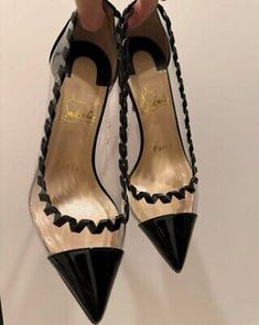 ad eBay - Christian Louboutin LISABETH PVC POINTED PUMPS 35.5 - Buy Now, click the link (eBay) Pointed Pumps, Women's Shoes, Buy Now, Christian Louboutin, Pumps, Women Shoes