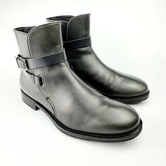 (eBay) Salvatore Ferragamo Leather Ankle Gray Boots Gray Boots, Grey Boots, Biker Boot, Salvatore Ferragamo, Ankle Boot, Exterior, Italy, Boots, Heels