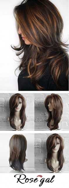 Medium Length Hair With Layers, Round Face Haircuts, Short Hair Styles For Round Faces, Trendy Hair Color, Long Layers, Long Hair Women, Medium Hair Cuts