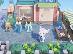 an animal crossing game is shown in this screenshot