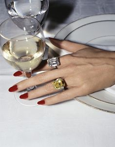 Provincial Furniture, Milky Nails, Rebecca Ferguson, Aesthetic Nails, A Glass Of Wine, Glass Of Wine, Hand Holding, French Provincial, Jewelry Photography