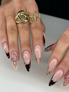 Nail Techniques, Nail Salon, Stylish Nails, Hair And Nails, Acrylic Nails, Nail Art, Nails, Quick Saves, Art