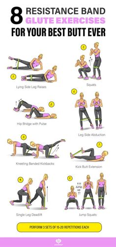 Leg And Glute Workout, Back Pain Exercises