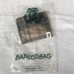 A bathing ape plaid eco shopping bag Bathing Ape, A Bathing Ape, Creative Outlet, Declutter, Streetwear Fashion, Perfect Place, Plaid, Magazine