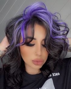 Hair Color Ideas With Purple, Fox Hair Color, Hair Styels, Dyed Hair Purple, Arctic Fox Hair Color, Fox Hair, Vegan Products, Gray Coverage