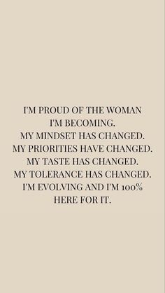 an image of a woman's face with the words i'm proud of the woman