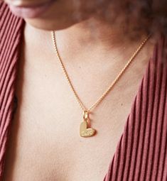 Heart Necklace – Rellery Small Heart Necklace, Initial Heart Necklace, Custom Necklaces, Heart Necklaces, Double Heart Necklace, Meaningful Jewelry, Custom Name Necklace, Everyday Accessories, A Necklace