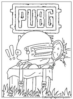 a coloring page for the football team that is playing in the field with his helmet on