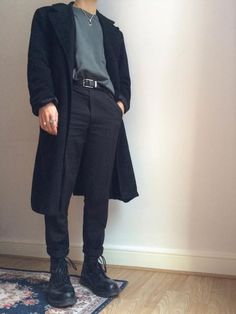 Gothic Academia Fashion, Goth Guy Outfits, Goth Outfits Men, Outfit Guys, Basement Room, Fit Pics, Goth Guys, Casual Goth, Academia Outfits