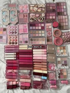 Koleksi Makeup, Penyimpanan Makeup, Cheonan, Alat Makeup, Pink Makeup