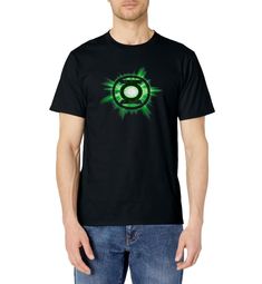 PRICES MAY VARY. Green Lantern Green Glow is available in adult unisex, kids, or women's sizes. This is a 100% authentic, officially licensed Green Lantern Tee Shirt! Green Lantern is a test pilot-turned-space cop with an emerald power ring appearing in DC Comics. Fighting against foes such as Sinestro, Black Hand, and Atrocitus, Hal Jordan fights for galactic peace alongside the Green Lantern Corps. Lightweight, Classic fit, Double-needle sleeve and bottom hem Green Glow In The Dark Crew Neck T-shirt, Casual Glow In The Dark Crew Neck T-shirt, Green Short Sleeve Glow In The Dark T-shirt, Green Short Sleeve T-shirt With Glow In The Dark, Green Glow In The Dark Short Sleeve T-shirt, Green Glow In The Dark T-shirt, Green Short Sleeve Glow In The Dark Top, Casual Glow In The Dark Short Sleeve T-shirt, Cotton Glow In The Dark T-shirt With Crew Neck