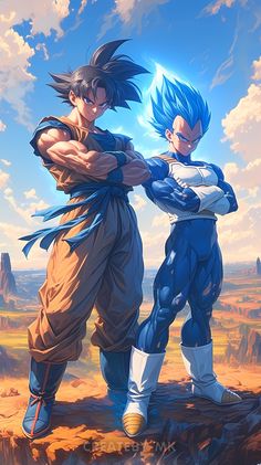 Ultimate Dragon Ball Character Duo Goku and Vegeta🔥🌟 • Generated/Created by @createby_mk ✨ • Inspired by the Anime Series (Dragon Ball Series) ❤️‍🔥 🔥 • 🎨 DM for Original File 🔥 Comment Down "Which one Art is your Favourite ✅"🗨️ • 🔍 Follow for More Anime Arts 🔥 • . . #ai #aiart #midjourney #aiartcommunity #aiartwork | #anime #vegeta #dragonballz #explorepage #explore #viral #digitalart #ınstagood #mkdesigns #wallpaper #follow #bing #foryou #trending #dragonball #dragonballsuper #art #goku #... Vegeta X Bulma Fanart, Dragon Ball Goku Wallpaper, Goku And Vegeta Wallpapers, Vegeta Dbz Art, Vegeta Wallpaper, Dragonball Fanart, Vegeta And Goku, Buu Dbz, Ball Character