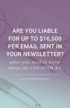 a pair of scissors sitting on top of a table next to an envelope with the words are you unable for up to $ 16, 000 per email sent in your news letter?