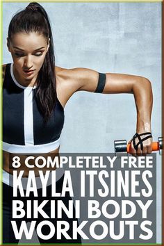 8 Kayla Itsines Workouts for Serious Results | Looking for a bikini body workout and diet plan you can do at home or at the gym for FAST results? There are loads of results and transformation photos of how the BBG program has helped women lose weight and get in shape. Kayla’s guide will teach you the basics, and we’re sharing our favorite free abs, arms, legs, and core workout videos to add to your weekly workout schedule! #weightloss #exercise #kaylaitsines #BBG #BBGprogress Legs And Core Workout, Workout And Diet Plan, Kayla Itsines Workout, Bbg Workouts, Core Workout Videos, Weekly Workout Schedule, Body Guide, Kayla Itsines, Abs Workout For Women