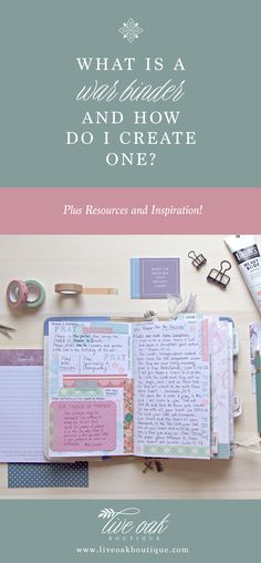 what is a planner and how do i create one? plus resources and inspirations