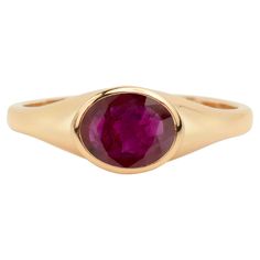 2 Carat Oval Natural Ruby Signet Ring for Men and Women in 18k Solid Gold Available in 18k Yellow gold. Same design can be made also with other custom gemstones per request. Product details: - Solid gold (18k Yellow) - Main stone - approx. 2 carat Ring size - US 9 Service Available - Customization Available with any other stones or any ideas! - FREE Insured Express Worldwide Shipping, with a Tracking Number. - Custom Made To All Sizes - 2 years Warranty for any repair ( Stone replacement not inc Ruby Stone Ring Design Gold Men, Yellow Gold Ruby Signet Ring With Polished Finish, Gold Ruby Signet Ring With Polished Finish, Heirloom Ruby Signet Ring In Yellow Gold, Heirloom Yellow Gold Ruby Signet Ring, Fine Jewelry Ruby Signet Ring For Formal Occasions, Formal Ruby Signet Ring In Fine Jewelry Style, Gold Ruby Signet Ring For Formal Occasions, Ruby Signet Ring Fine Jewelry For Formal Events