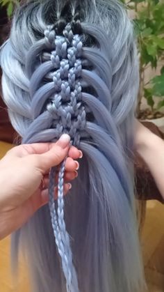 Hair Videos Tutorials, Braid Tutorial, Hair Videos, Hair Tutorial, Braids, Long Hair Styles, Hair Styles, Hair, Instagram