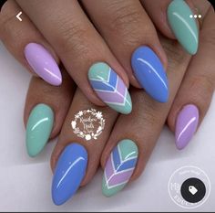 Spring Purple Nails, Summer Nails 2023 Gel, Nails 2023 Gel, Summer Nails 2023, Nails Art Designs, Stylish Nails Designs, Colorful Nails, Purple Nail, Pretty Nail Art Designs