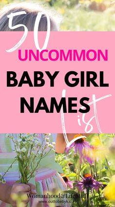 uncommon baby girl names