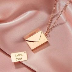 Stylish Love Letter Charm Necklace, Stainless Steel Mama Chains New Stylish Love Letter Charm Necklace For Women, Stainless Steel Mama Chains Necklace, Women Accessories As Gift, Elegant Fashion Vintage Jewelry For Women For Fall 2024 #Necklace #Gift #Charm #Loveletter #Love Envelope Necklace, Letter Charm Necklace, Sweet Jewelry, Letter Pendant Necklace, Color Plata, Letter Pendants, Letter Charms, Engraved Necklace, Love Letter