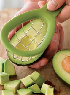 convenient avocado cuber Cooking Gadgets, Cool Kitchen Gadgets, Lasagna Recipe, Williams Sonoma, Kitchen Stuff, Kitchen Tools And Gadgets, Kitchen Items, Food Styling, Food Hacks