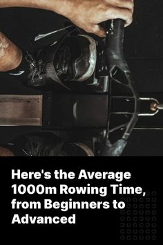 there's the average 100m rowing time from beginners to advanced book cover