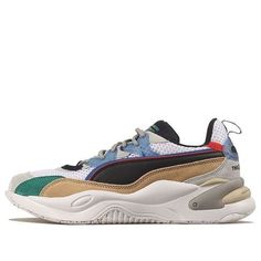 The Hundreds x PUMA RS-2K 'White Asparagus' is a limited edition sneaker made in collaboration with the LA-based streetwear brand, The Hundreds. This sneaker is constructed with a blend of sustainable materials including recycled polyester and chrome-free suede overlays on the upper, along with recycled rubber on the outsole. Dual PUMA and The Hundreds branding adorns the tongue, while the latter gets a solo callout on the back heel. TheHundreds x PUMA RS-2K 'White Asparagus' is perfect for thos White Asparagus, Puma Rs, Limited Edition Sneakers, Recycled Rubber, The Hundreds, Sustainable Materials, Stylish Sneakers, Asparagus, Crossover