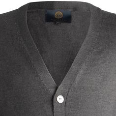 This button front cardigan is made with the finest 100% Baruffa merino wool, and features a classic look that is always in style. 100% extra fine Merino wool 5 button placket Long sleeves Two front pockets Ribbed cuffs and bottom The extra fine Merino wool used to make this sweater was produced at the famous Baruffa Lane Borgosesia wool mill in Italy. It is a fibre of outstanding quality selected from the best producers in Australia and spun by Baruffa. It is lightweight, as delicate as silk, an Classic Winter Cardigan For Business, Classic Fitted V-neck Sweater, Classic Cashmere Cardigan For Formal Occasions, Classic Fitted Cardigan, Classic Wool Cardigan For Business, Classic Sweater With Buttons, Classic Business Cardigan With Buttons, Classic Button-up Sweater For Formal Occasions, Classic Formal Button-up Sweater