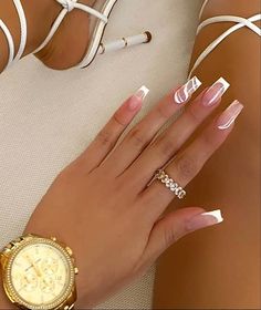 Classy Acrylic Nails, Long Acrylic Nails Coffin, Acrylic Nails Coffin Pink, Bling Acrylic Nails, Acrylic Nails Coffin Short, Summer Acrylic Nails, Pink Acrylic Nails, Acrylic Nails Coffin