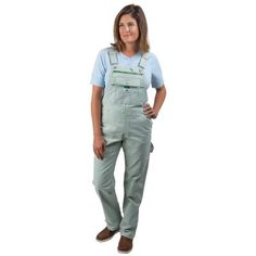 Liberty Women's 8.3 oz. Washed Duck Bib Overalls, YBF002 Women In Suspenders, Liberty Overalls, Work Overalls, Carhartt Overalls, Plus Size Workwear, Overalls Fashion, Style Overalls, Plus Size Work, Dickies Women