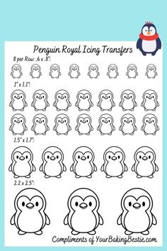 the penguin royal long transferers is shown in black and white, with an image of penguins