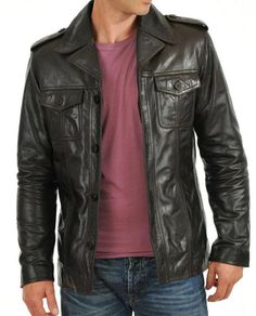 PREMIUM QUALITY - This Brown Elvis leather jacket is crafted in high grade Lamb Skin leather - beautifully soft touch & supple . This men's leather jacket combines timeless features. Description :  ►Color : Brown ►Material- Full Grain Lamb Skin Leather ► ZIPPER- High quality heavy duty YKK Zipper. Zipper closure ►Lining: Soft Polyester inside lining ►STYLE- Let you move freely and enjoy the best level of comfort in summer as well as winter with this leather jacket men. ►SIZE - Please Select the Size according Our size chart attached in the Last Image If any Problem so you can contact us for right size. ►Season : Winter, Spring, Fall. 1) Sizing Jackets are available in: XS, S, M, L, XL, XXL, XXXL (See the last image for size chart) Material : Lambskin Leather  Mens Real Black Leather Slim F Suede Jacket Men, Winter Trench Coat, Distressed Jacket, Lambskin Leather Jacket, Men's Leather Jacket, Real Leather Jacket, Genuine Leather Jackets, Brown Leather Jacket, Leather Jacket Black