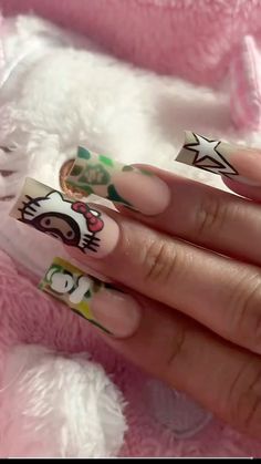 Rich Rich, Acrylic Nail Set, Basic Nails