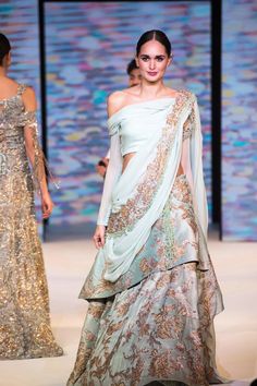 Mint Engagement Lehenga – Mongas Engagement Lehenga, Stylish Top, Wedding Function, Layered Skirt, Lehenga, Off Shoulder