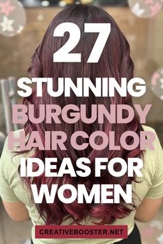 Click for More ➡️ | Save for Later ❤️

Looking to refresh your look with a touch of sophistication and edge? Burgundy hair color might be the perfect choice! This rich, multifaceted shade offers endless possibilities for all hair types and skin tones. From deep wine to vibrant raspberry, there's a burgundy hue that will enhance your features and suit your personality. 

Whether you have natural hair, blonde, black hair, or are a brunette, discover the best burgundy hair color ideas for any season. Visit our website for more inspiration and tips on achieving your perfect burgundy look! 

#BurgundyHair #HairColorIdeas #HairstyleInspiration Burgundy Hair With Blue Eyes, Burgundy Medium Length Hair, Cherry Black Hair Color Burgundy, Burgundy Hair With Shadow Root, Brown To Burgundy Balayage, Dark Burgundy Highlights, Brown And Burgundy Hair, Burgundy Lowlights In Brown Hair, Hair Colour Ideas For Brown Skin