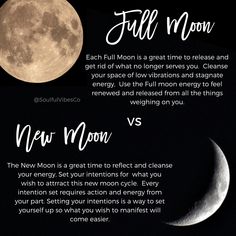 New Moon Intentions, New Moon Full Moon, Moon Energy, Moon Rituals, Moon Full