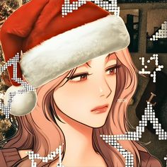 Gl Christmas Pfp, Manhwa Christmas Pfp, Barbie Drawing