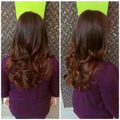 Rich auburn brown with a taste of copper #redombre #redhead #redhair Auburn Balayage Hair, Auburn Balayage, Brunette Ombre, Auburn Brown, Rich Brunette, Red Brown Hair, Hair Brained, Haircut And Color