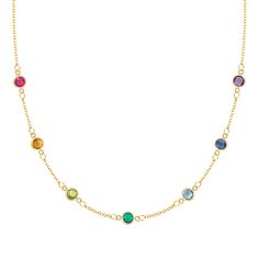 The Rainbow Necklace is made of solid 14k yellow gold and 7 hand set, hand faceted gemstones. Rainbow Bar Necklace, Rainbow Stone Necklace, Supporting Lgbtq, Trevor Project, Rainbow Jewelry, Family Necklace, Rainbow Necklace, Rainbow Bracelet, Gem Necklace