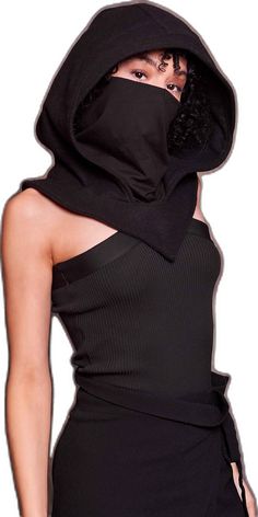 Fitted Solid Balaclava For Winter, Winter Black Balaclava With Adjustable Hood, Black Winter Balaclava With Adjustable Hood, Fitted Windproof Balaclava For Winter, Hood Mask, Balaclava Mask, Hood Scarf, Face Shield Masks, Scarf Face Mask