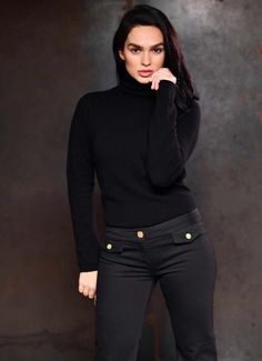 Our essential Turtleneck sweater is lightly tailored for a fitted silhouette. Knit with a fine luxurious soft Italian cashmere. FEATURES: Made in Italy 100% pure cashmere Lightweight soft cashmere Available in 7 colors SIZE & FIT: About 25" from shoulder to hem Model measurements: 5'8" tall Model is wearing a US size Small Classic Cashmere High Neck Sweater, Classic Cashmere Turtleneck For Winter, Classic High Neck Cashmere Sweater, Elegant Wool Turtleneck For Winter, Luxury Cashmere Winter Tops, Elegant Cashmere Sweater With Funnel Neck, Luxury Cashmere Tops For Winter, Elegant Long Sleeve Wool Turtleneck, Classic Cashmere Turtleneck For Fall