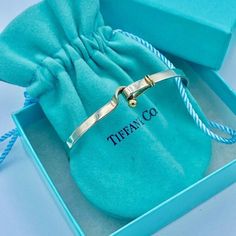 Check out Tiffany & Co  Sliver 18K Yellow Gold Bangle Bracelet, the latest item I added on eBay! #eBay #eBaySeller Tiffany Bangle, Jewelry Tiffany, Yellow Gold Bangle, Authentic Jewelry, Blue Gift, Tiffany Co Jewelry, Gold Bangle Bracelet, Gold Bangle, Cross Pendant Necklace