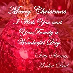 merry christmas wish you and your family a wonderful day greeting card for son or daughter