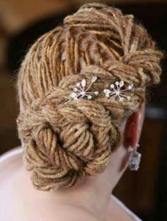 Natural Hair Wedding, Natural Wedding Hairstyles, Natural Hair Accessories, Twisted Hair, Hair Locks