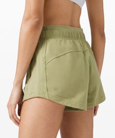 Inner Glow Short 3" *Terry | Women's Shorts | lululemon Inner Glow, Shorts Lululemon, Card Sleeve, Rest And Relaxation, High Rise Shorts, Cotton Lights, Sunny Days, French Terry, Women's Shorts